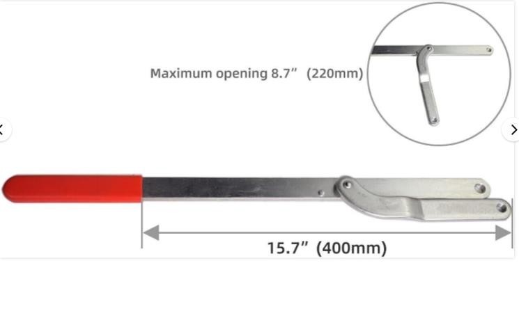 Holding Wrench Tool Universal Camshaft Pulley Fan Clutch Alignment Removal