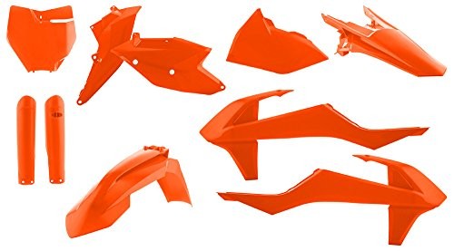 Acerbis Full Plastic Kit (2421065226) Original Orange For KTM SX / XC