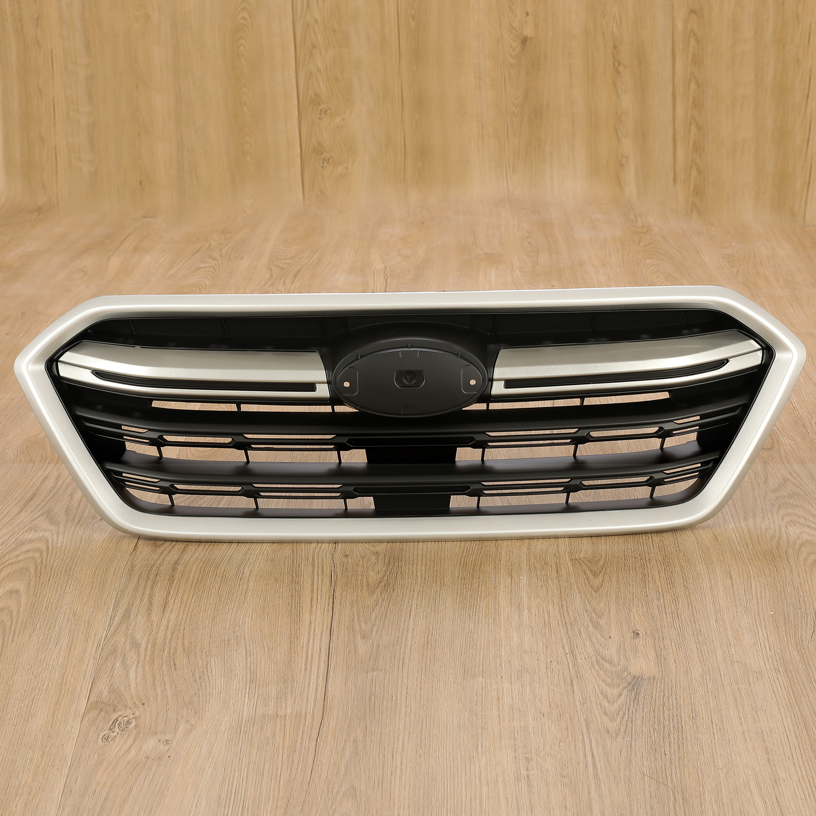 Front Upper Grille Black Painted Replacement For Subaru Outback 18-19 SU1200172