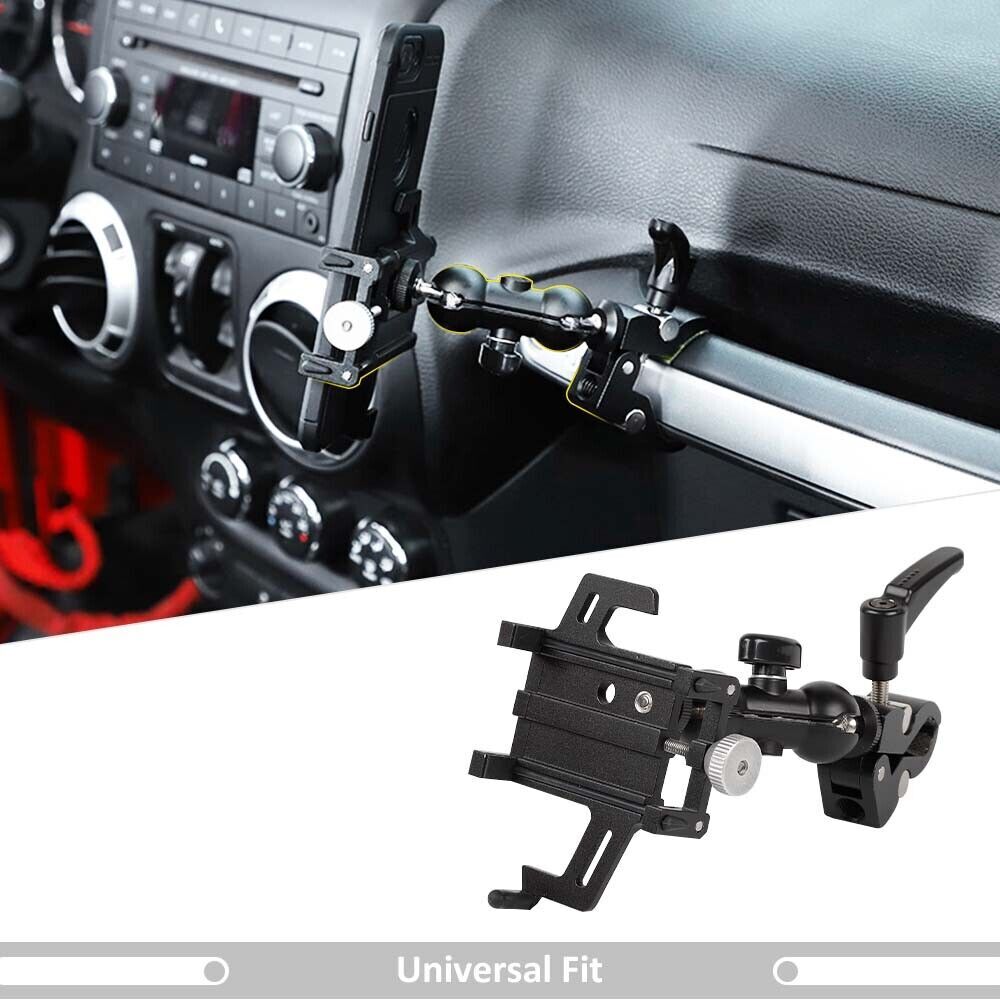 For 2011-2018 Jeep Wrangler JK JKU Degree Car Phone Cellphone Mount Holder