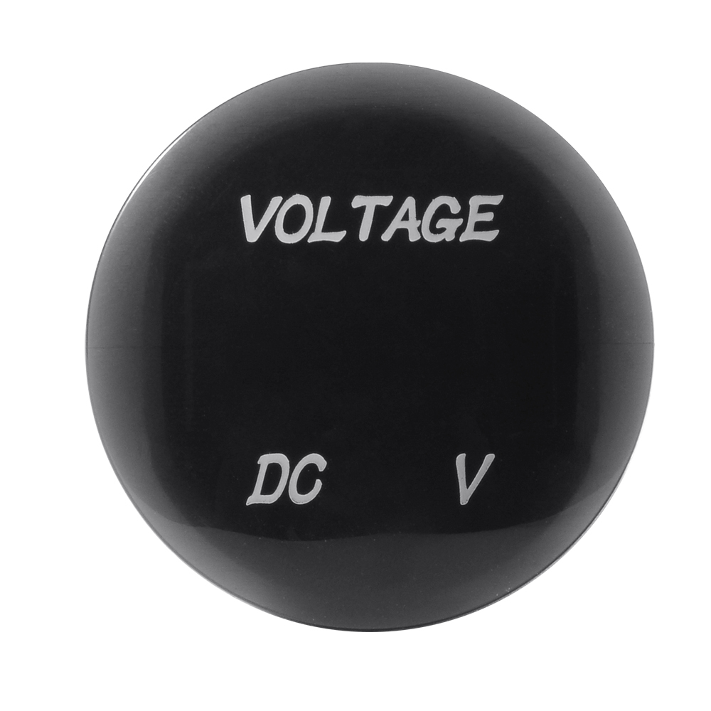 US Ship DC 12V LED Panel Digital Voltage Meter Display Voltmeter Car Motorcycle