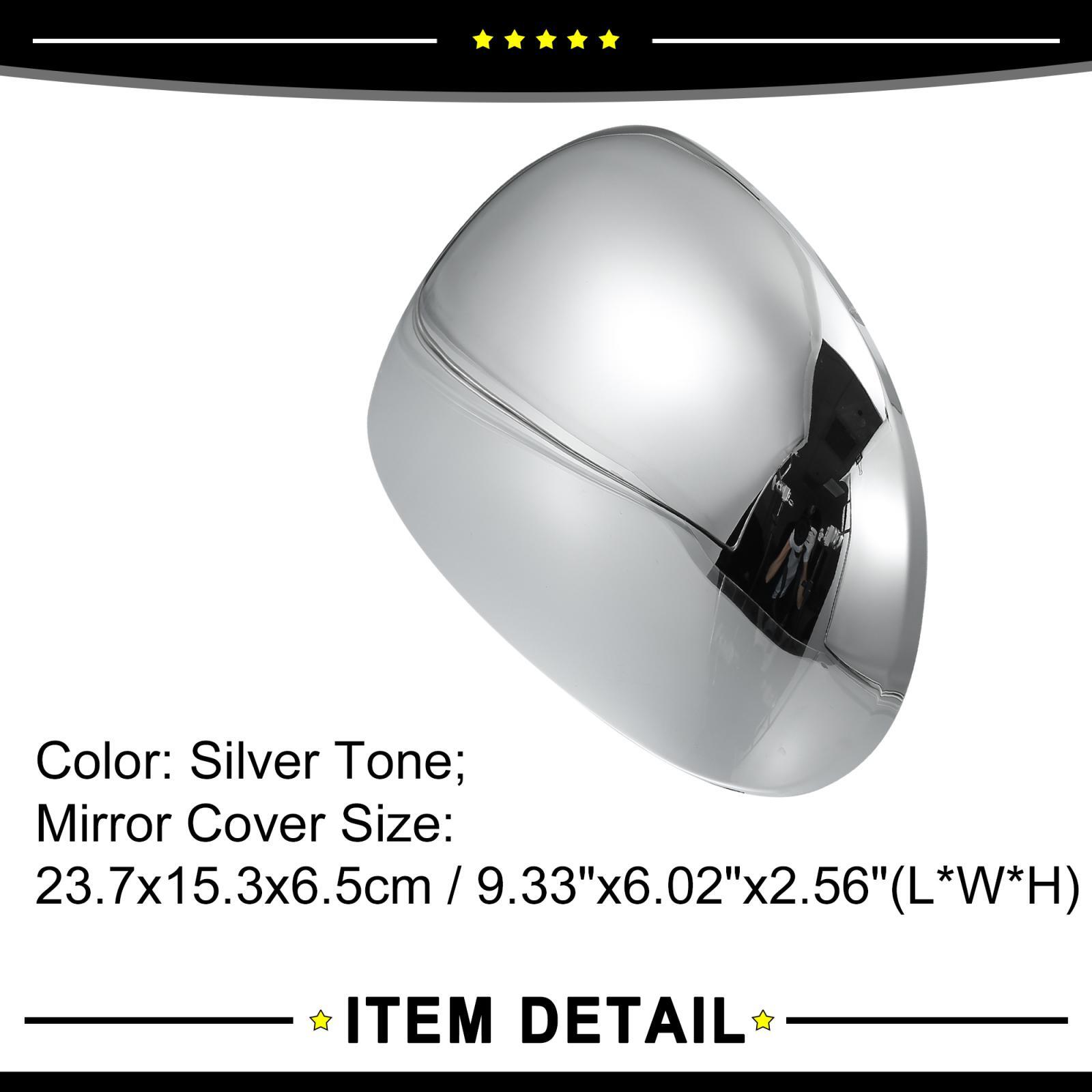 Car Chrome Plated Mirror Cover Cap 2/lot fit for Ford F-150 1997-2003 Left Right
