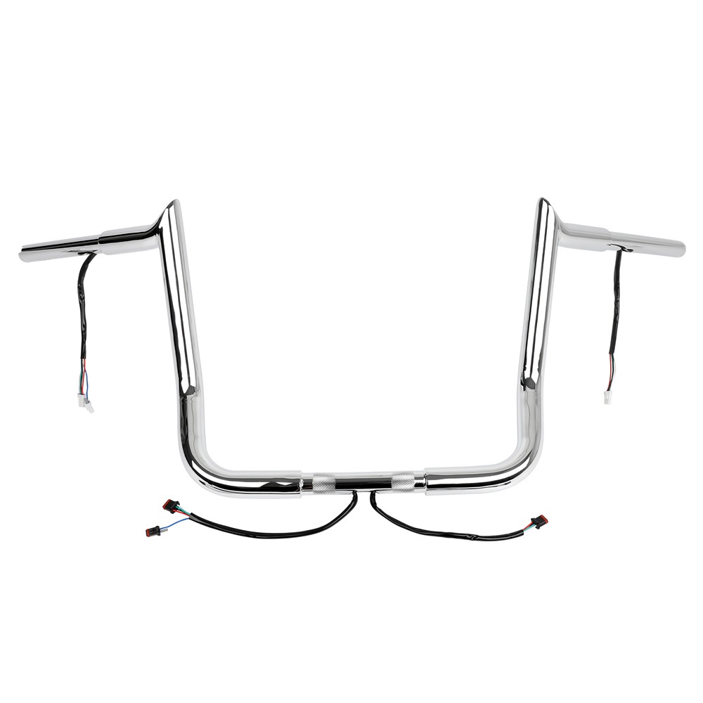 14″ Ape Meathook Pre-Wired Handlebars For Harley Ultra Limited Street Glide 14+