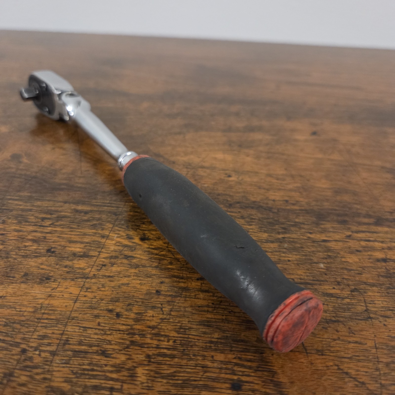 Snap On thlf72 1/4” Flex Head Ratchet Black And Red Handle