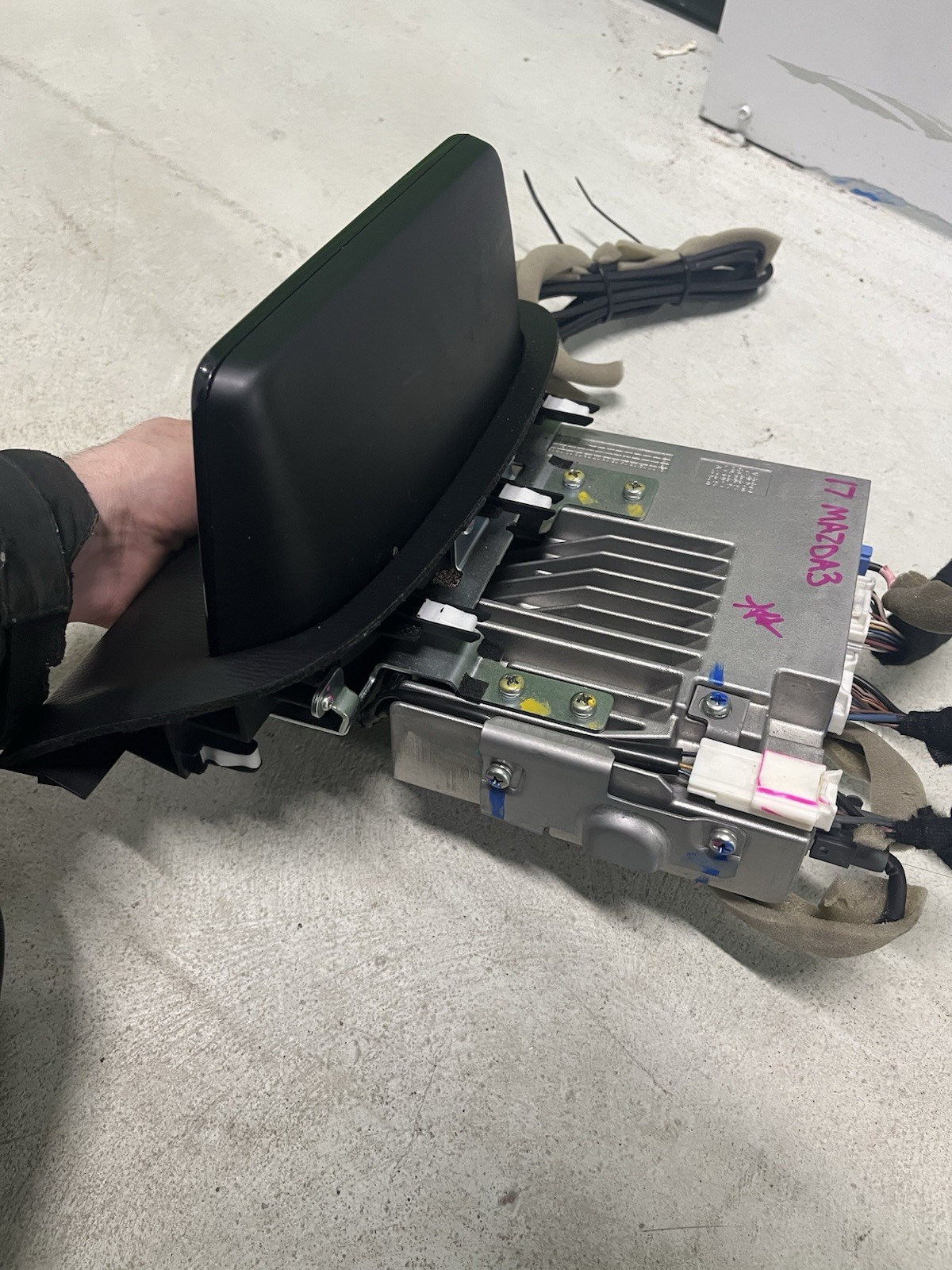 2017-2018 Mazda 3 Radio 7″ Display Screen Assembly OEM 30 Days Warranty