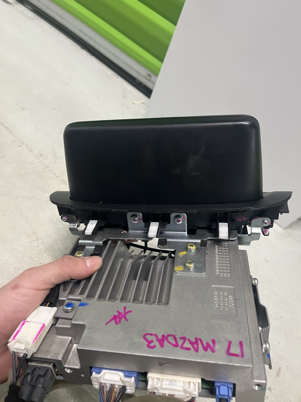 2017-2018 Mazda 3 Radio 7″ Display Screen Assembly OEM 30 Days Warranty