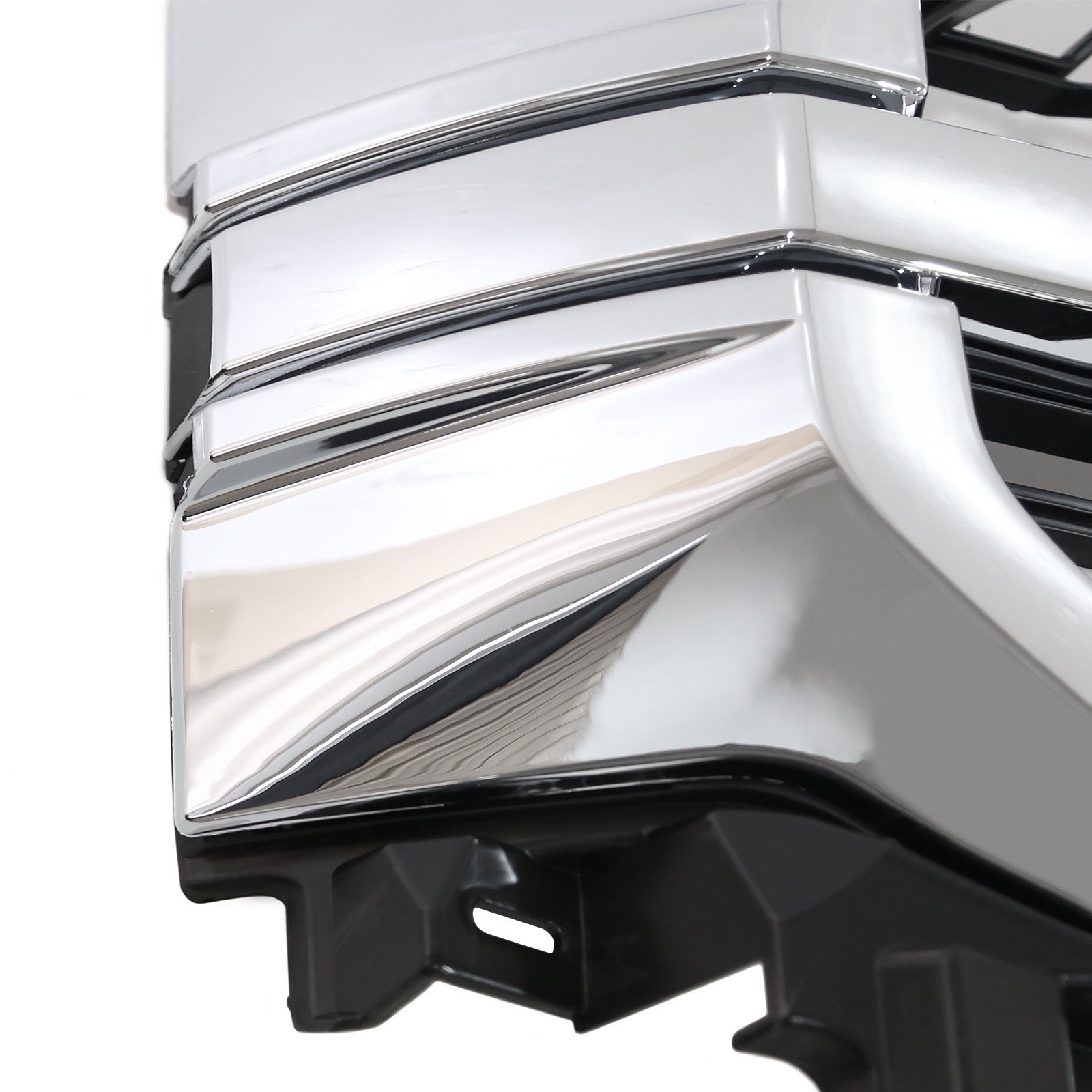 Front Upper Grille Grill Chrome Platinum For Ford F-150 2021 2022 2023 FO1200678