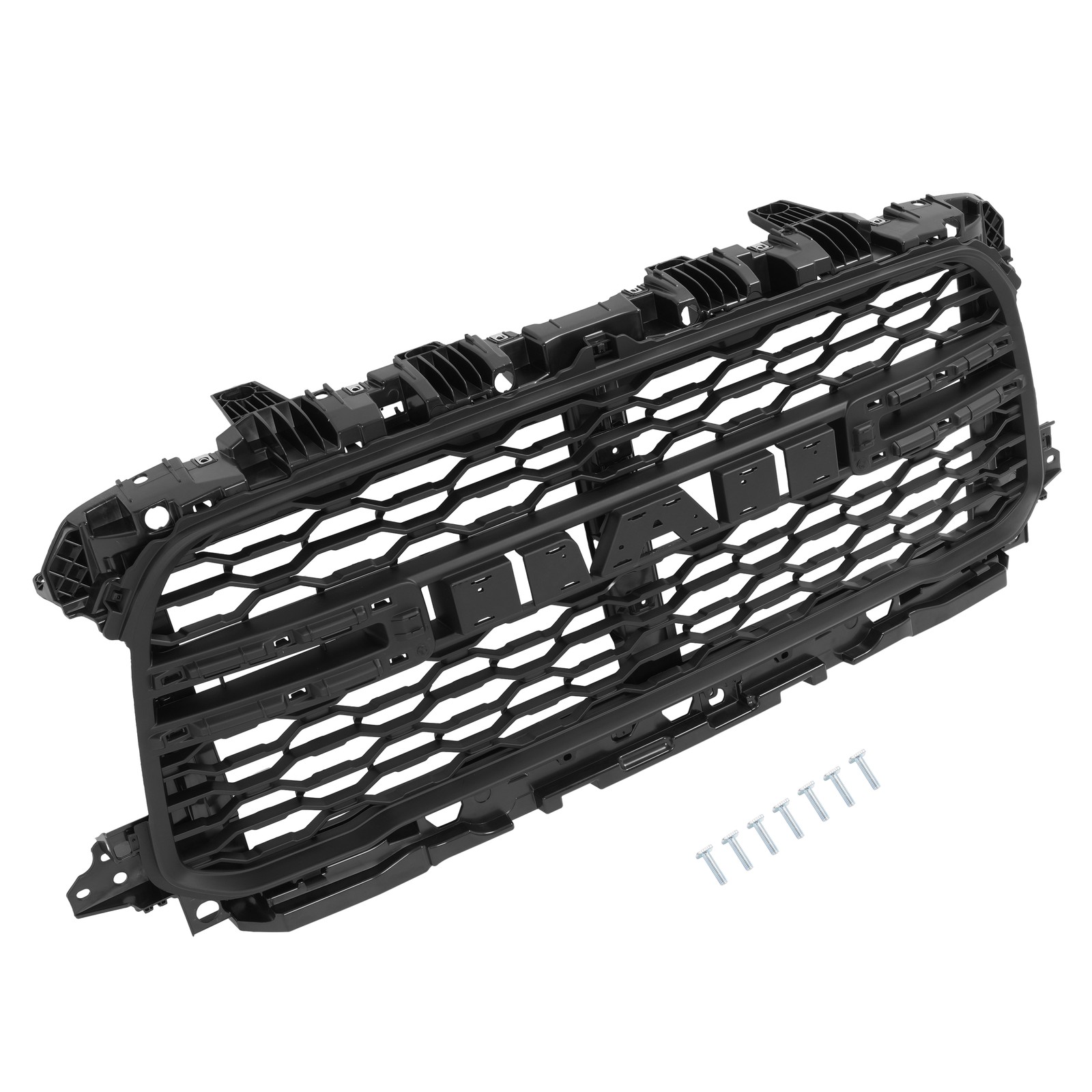 New Front Bumper Grille Fits 2019-2024 Ram 2500 3500 #68443167AA Matte Black