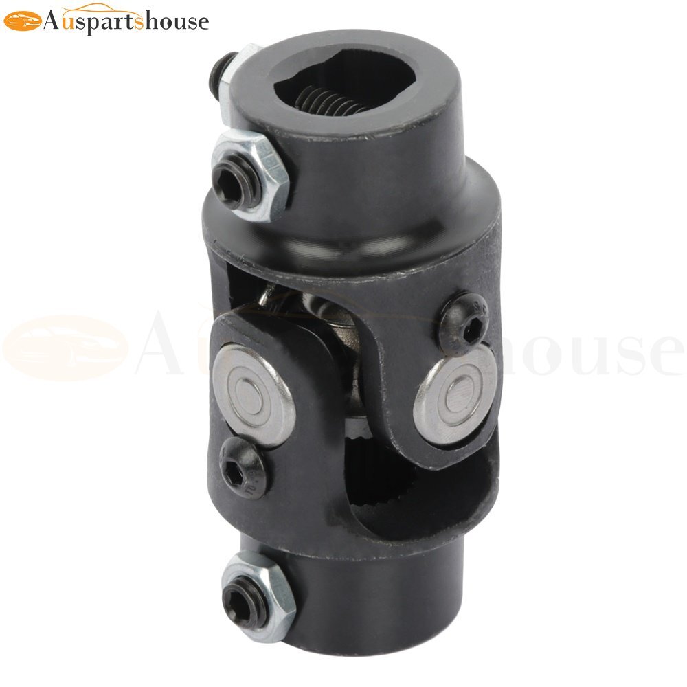 Single 3/4-30 Spline X 3/4 Inch DD Universal Steering U-Joint Shaft
