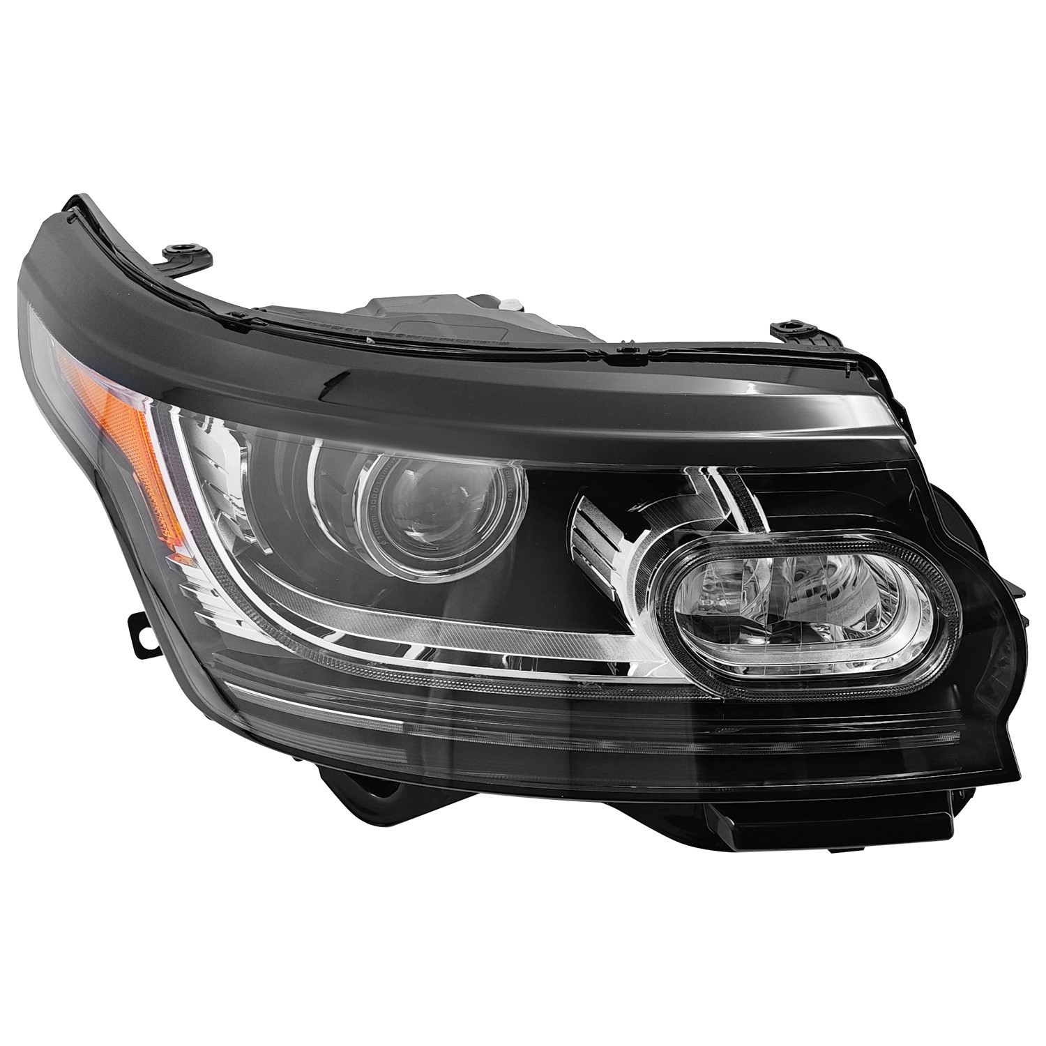 Right Passenger Xenon HID Headlight Assembly w/AFS For 2013-2017 Range Rover HSE