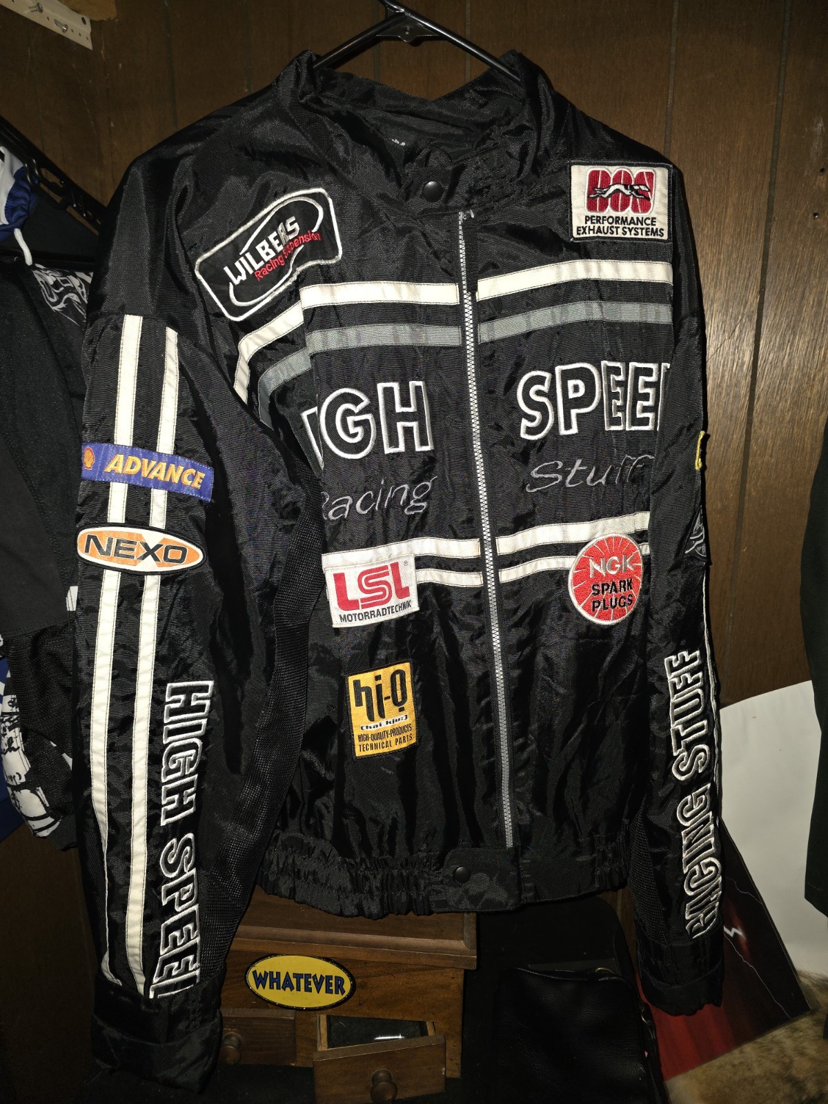Vintage 90s German Polo High Speed Racing Jacket Motorcycle Biker Jacket
