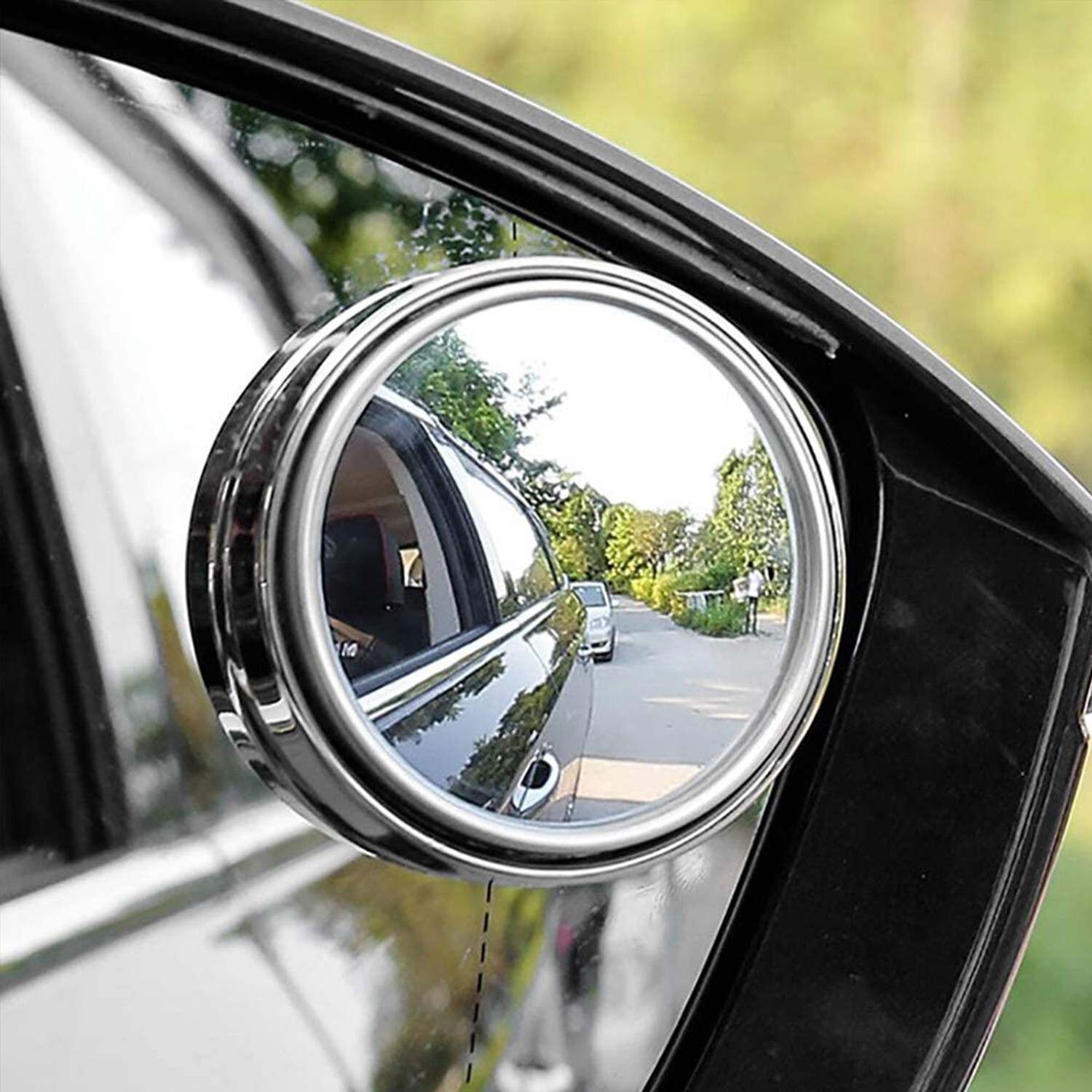 6x Blind Spot Mirrors Round HD Glass Convex 360° Side Small Rear View for Car