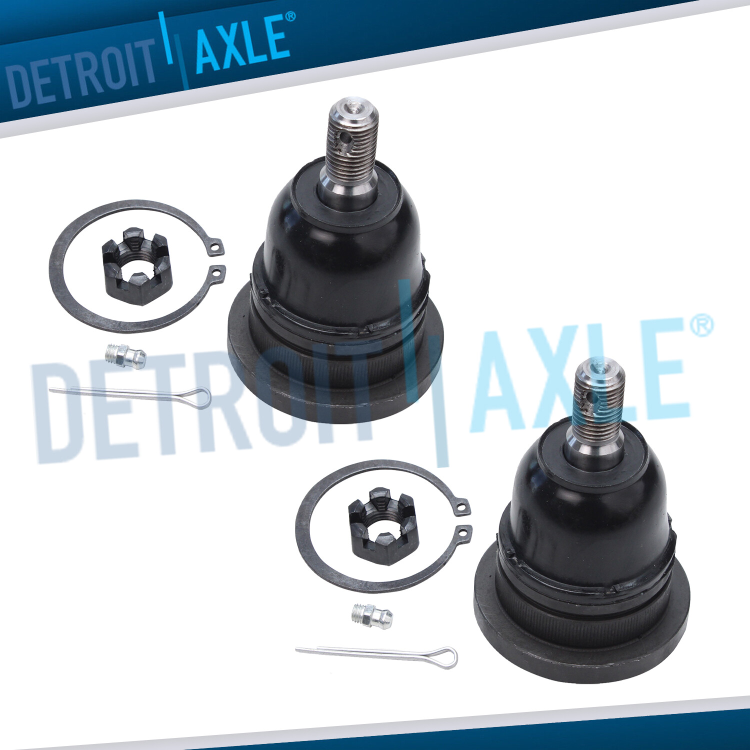 Brand New Set (2) Front Suspension Upper Ball Joints for Nissan Frontier