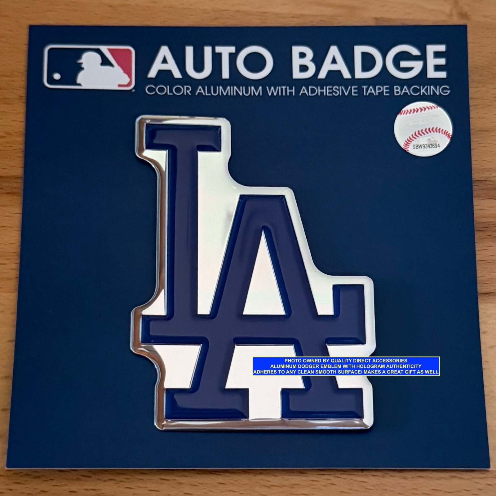 Los Angeles Metal Decal NFL Steel Auto Emblem Dodgers LA Stocking Best Gift