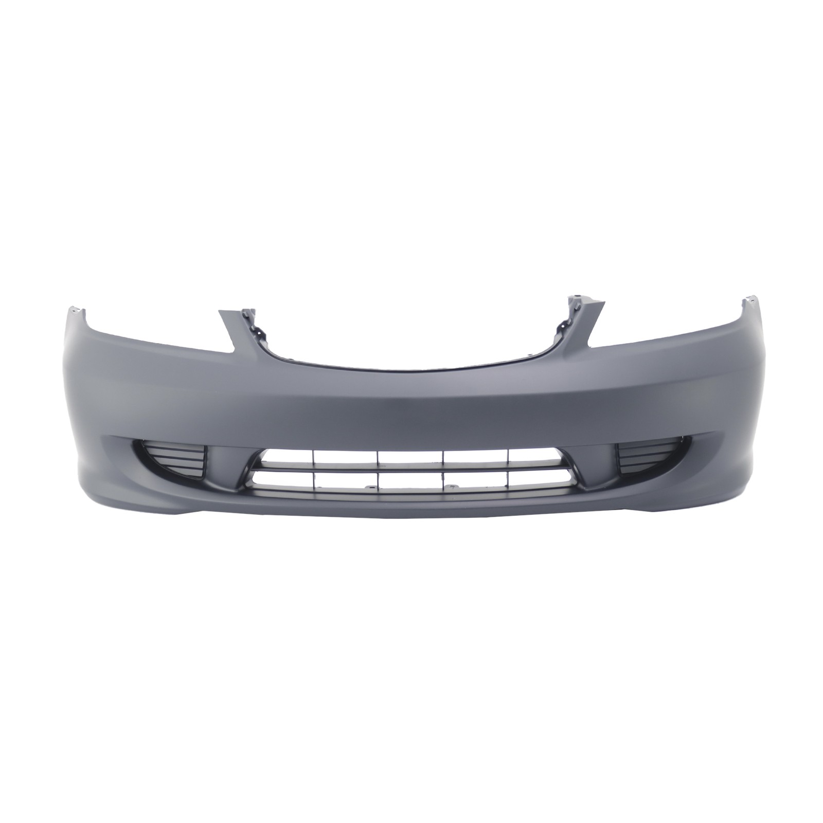 Primed Front Bumper Cover for 2004-2005 Honda Civic Sedan Coupe 04711S5AA91ZZ