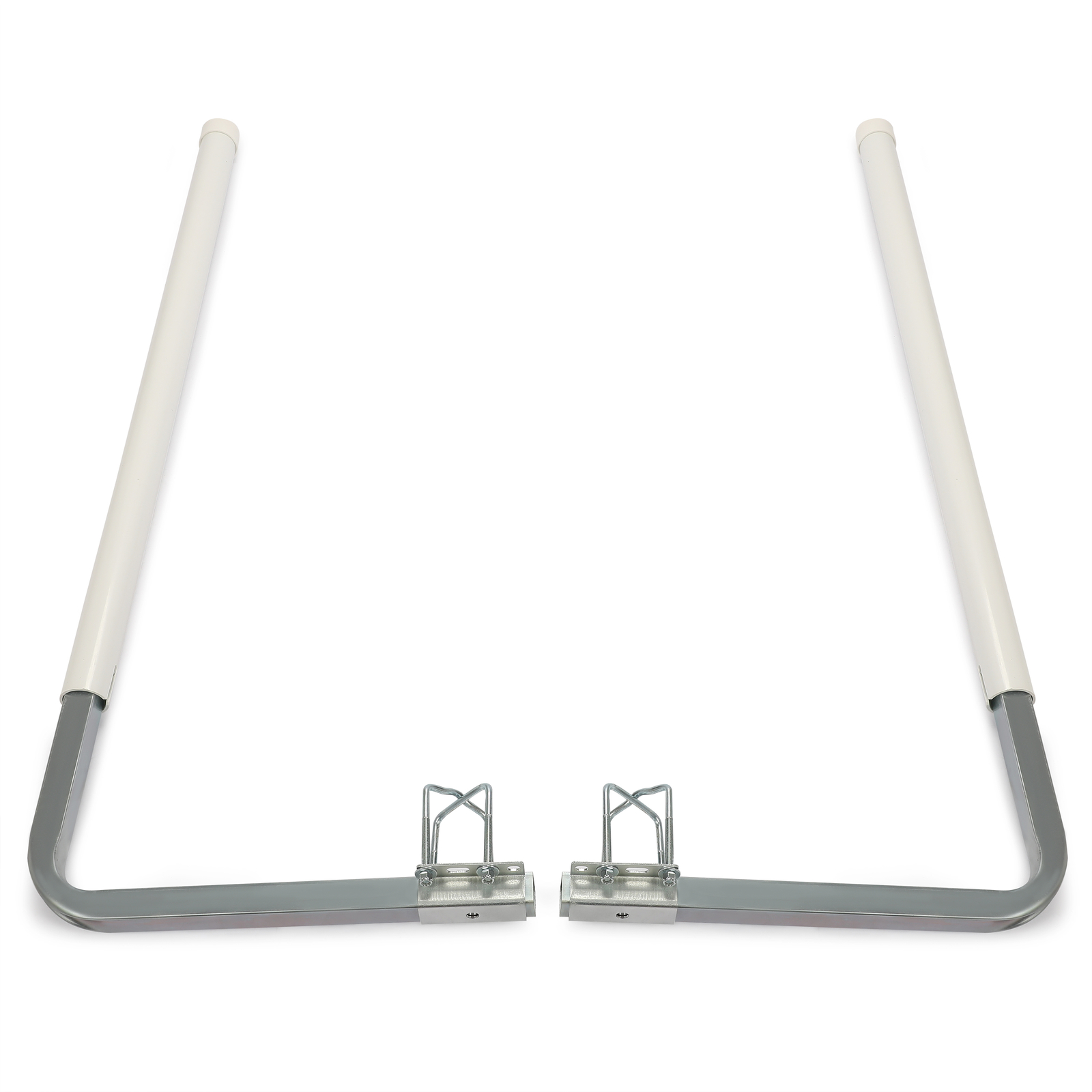 Pair 60″ Boat Trailer Zinc-Plated Guide On Post Kit With PVC Poles Covers