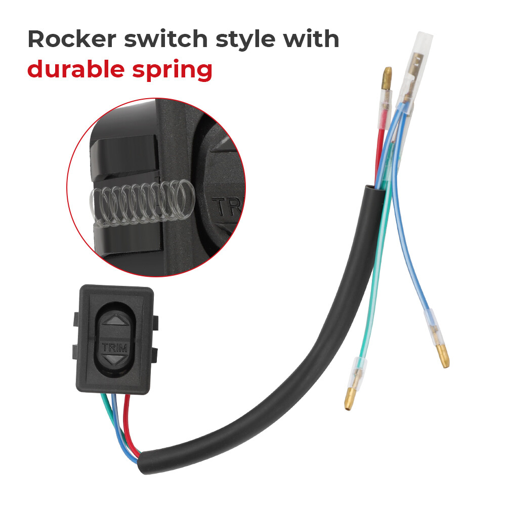 1Pcs Trim Tilt Switch Cowl Cowling Pan 87-856990 896620 87-8M0042301 For Mercury