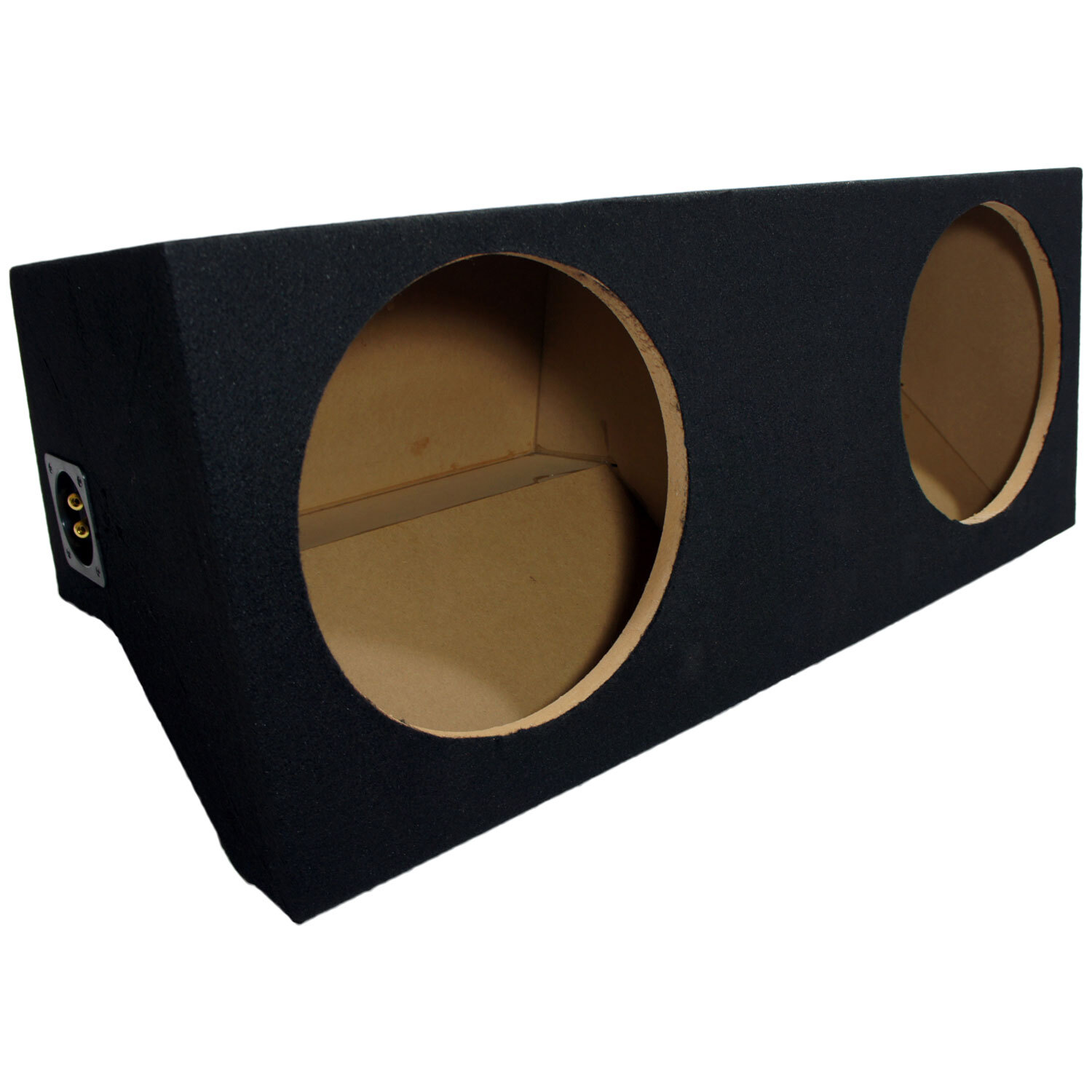 Custom Ford Mustang 05-15 Coupe Dual 12″ Car Audio Sub Box Subwoofer Enclosure