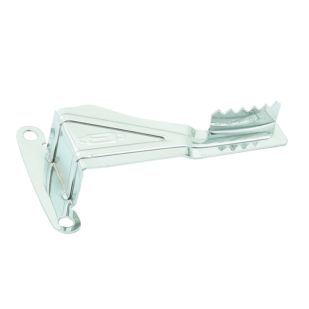 Mr Gasket Engine Timing Tab 4600; Chrome Timing Tab 7 in. Steel for 77-96 SBC