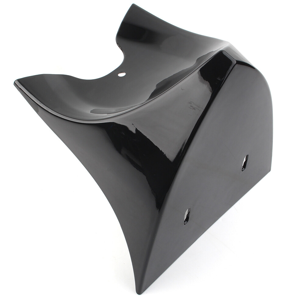New ABS Plastic Chin Fairing Spoiler Mudguard For Harley Dyna 2004-2017 Glossy