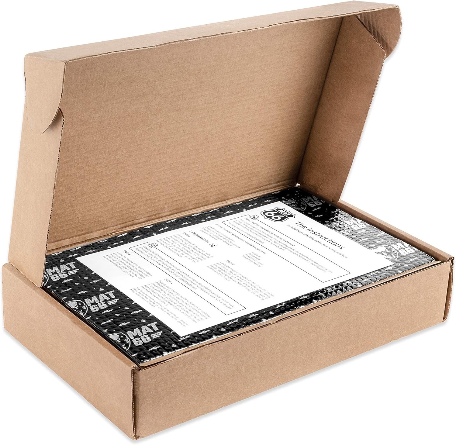 ProBlack 80 Mil Thick Self-Adhesive Sound Deadening Mat – Easy Installation