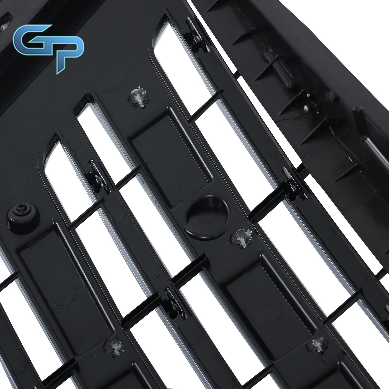 Front Bumper Grille Without Camera Hole For Cadillac Escalade 15-20 Silvery Grey