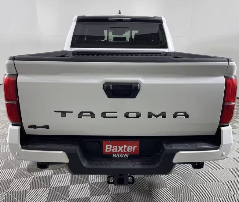 2024 2025 Tailgate Emblems For Tacoma Letter Accessories Matte Black 3D Thickend