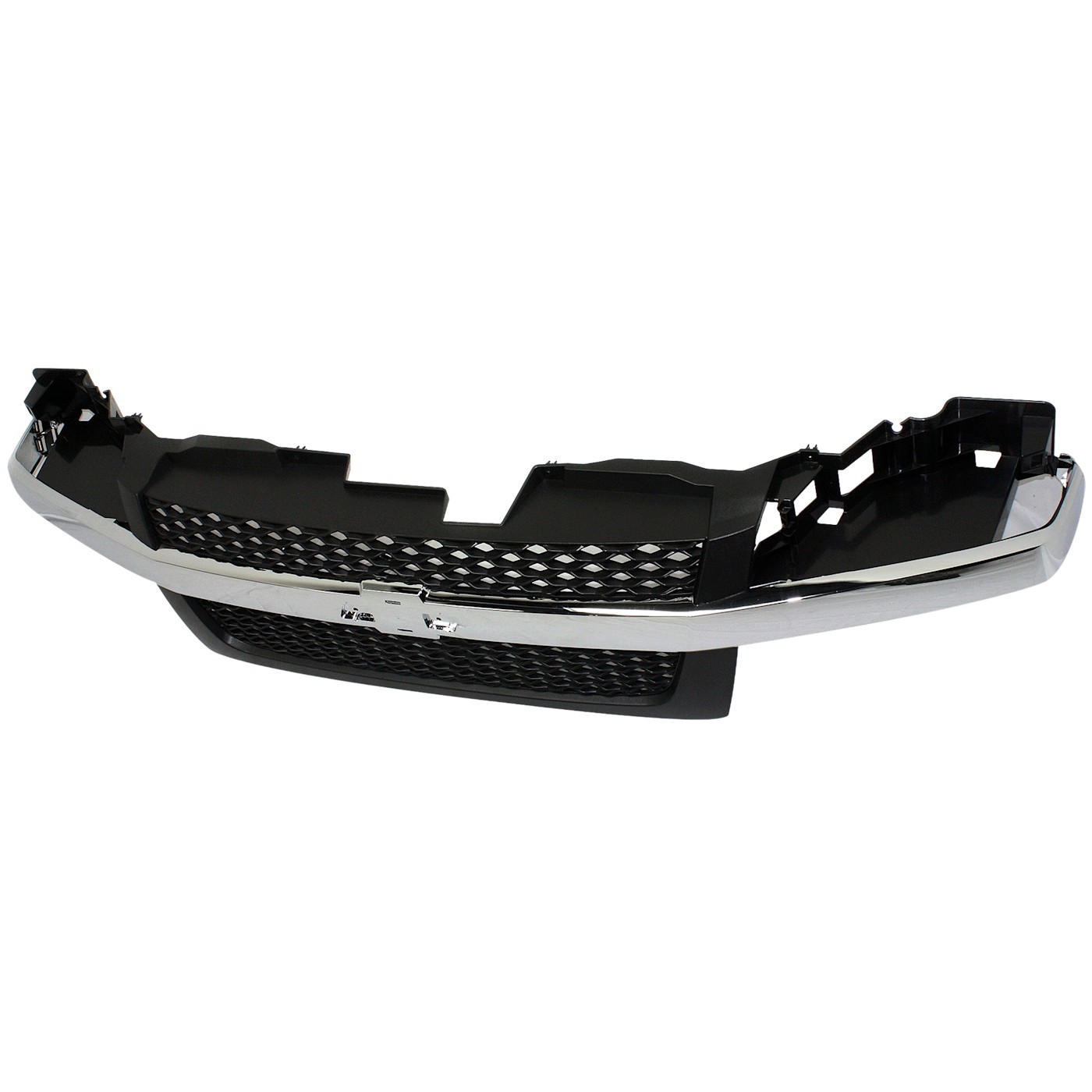 Grille Assembly Textured Dark Gray 2 Piece Design For 2004-12 CHEVROLET COLORADO