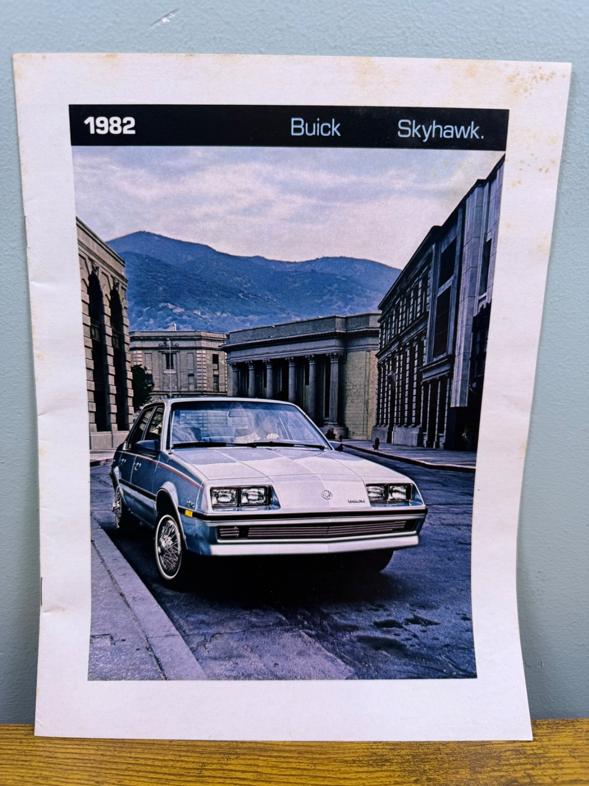 1982 Buick Skyhawk Model Vehicles Dealership Sales Brochure Buyer Catalog Ad