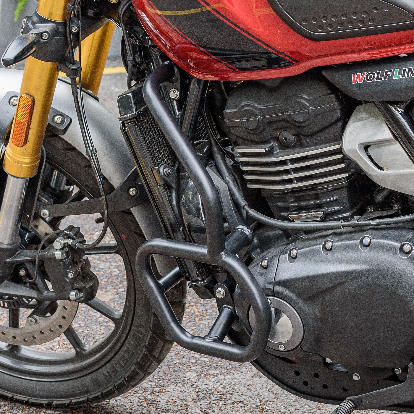 Crash Bar For Triumph Speed 400 Scrambler 400X 2024 Engine Guard Frame Protector