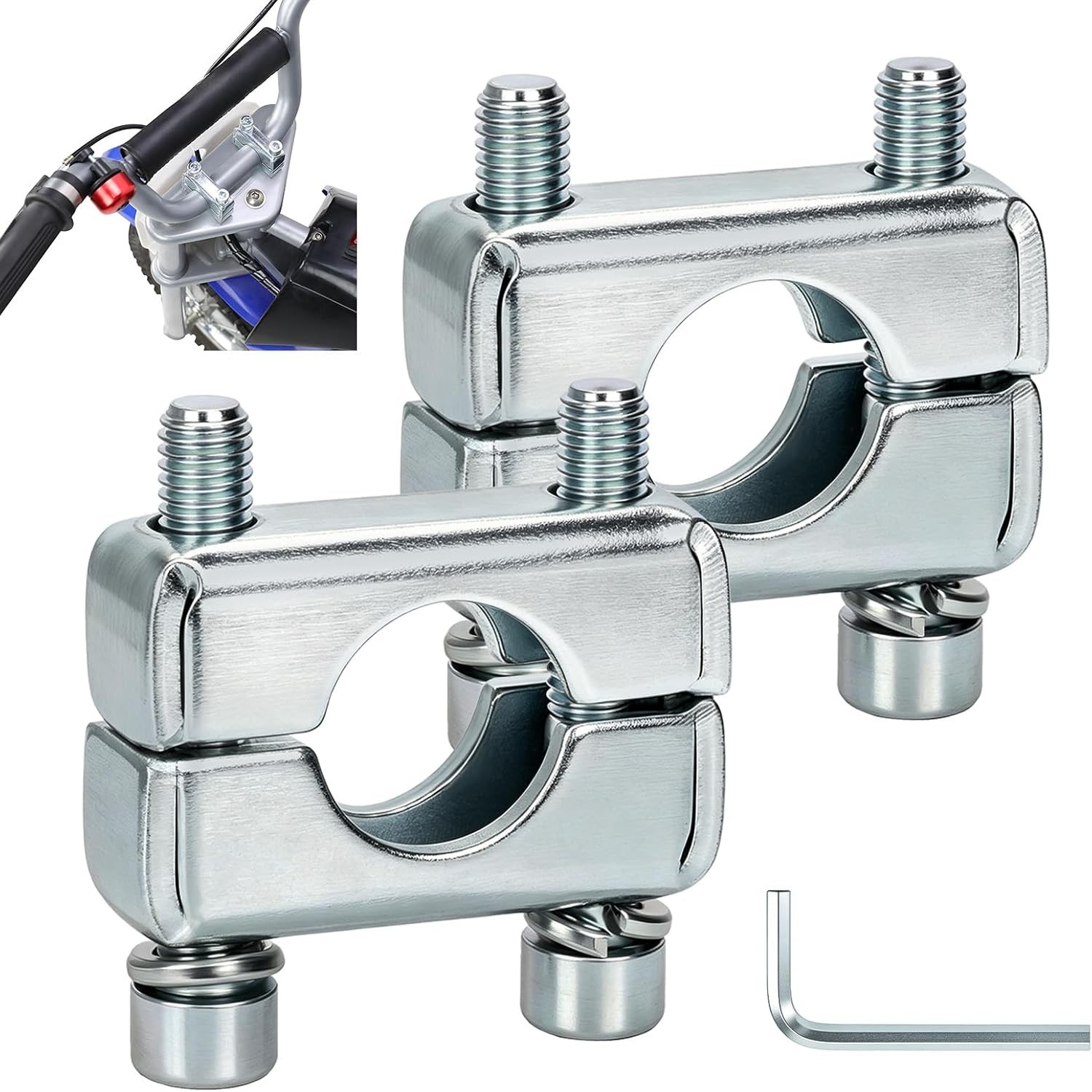 7/8″ 22mm Handlebar Risers For Razor MX350 MX400 ZR350 MX650 MX500 SX350 SX500