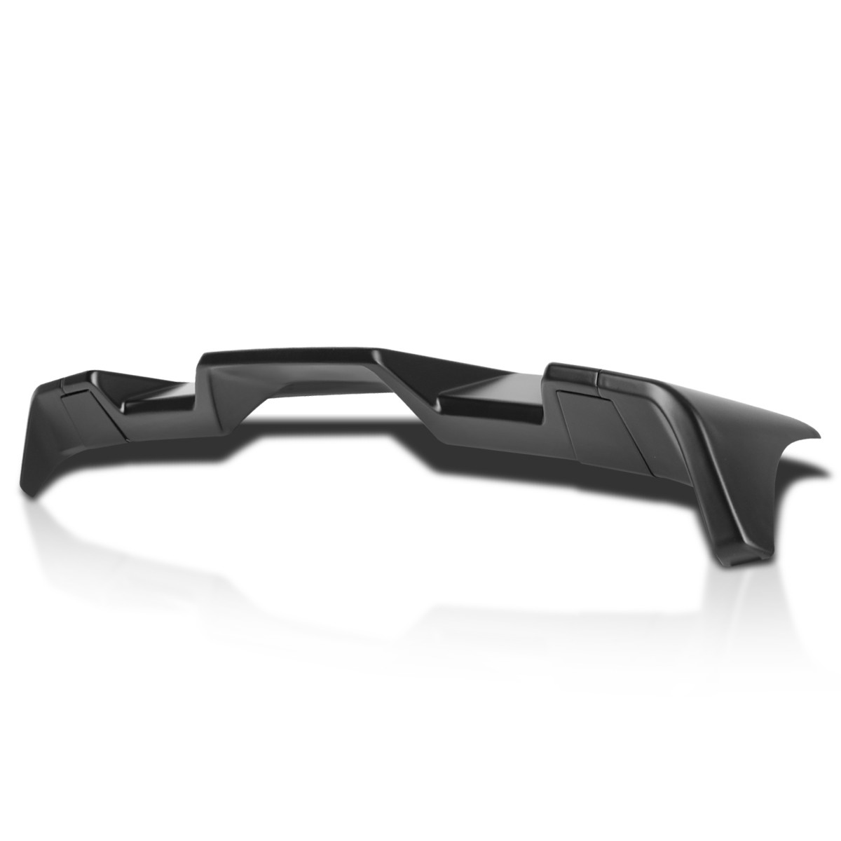 Fits 2007-2013 Toyota Tundra Matte Black 3Pc Style Rear Cab Roof Spoiler Wing