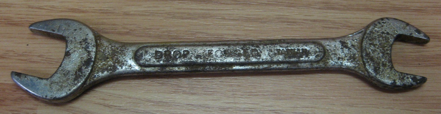 Unbranded/Generic 11/16 X 19/32 Drop Forged Double Open End Wrench **TAIWAN**