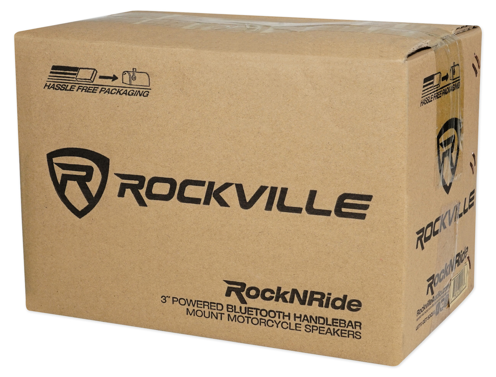 Rockville Bluetooth ATV Audio System w/ Handlebar Speakers For Polaris Sportsman