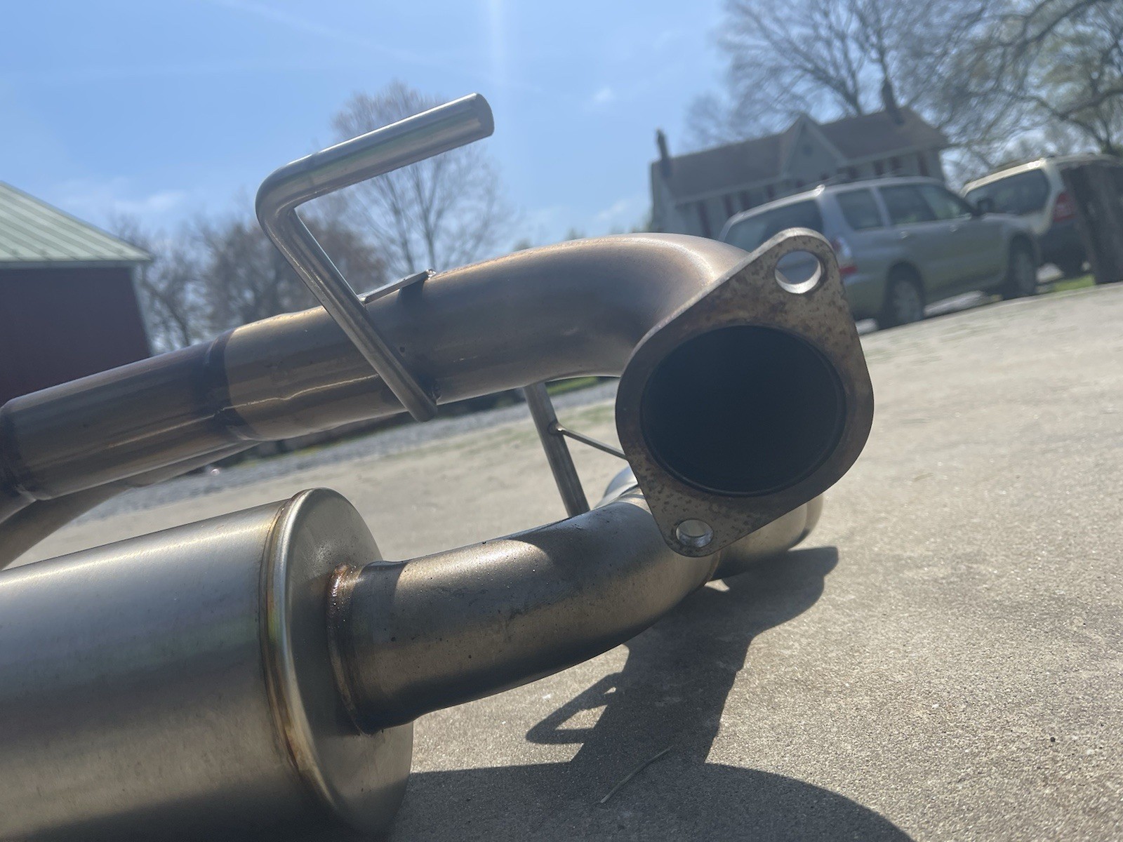 Nameless Performance Custom Quad Tip Exhaust for Subaru Crosstrek 2.5L 2021-2023