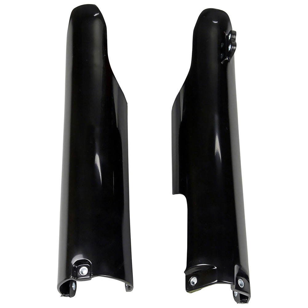 UFO Fork Guards Covers Protectors Black YZ125 YZ250 YZ250F YZ450F 2005-2007