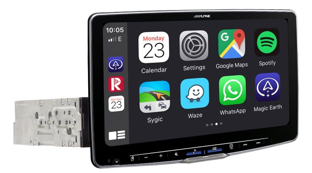 ALPINE ILX-F115D Alpine Halo 11 Android Car Radio Receiver 11 in Volkswagen