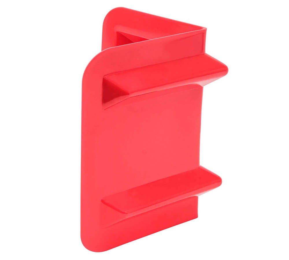 20PCS 8″x12″ Red V-Edge Flatbed Corner Protectors & 8′ Extension Handle Pole