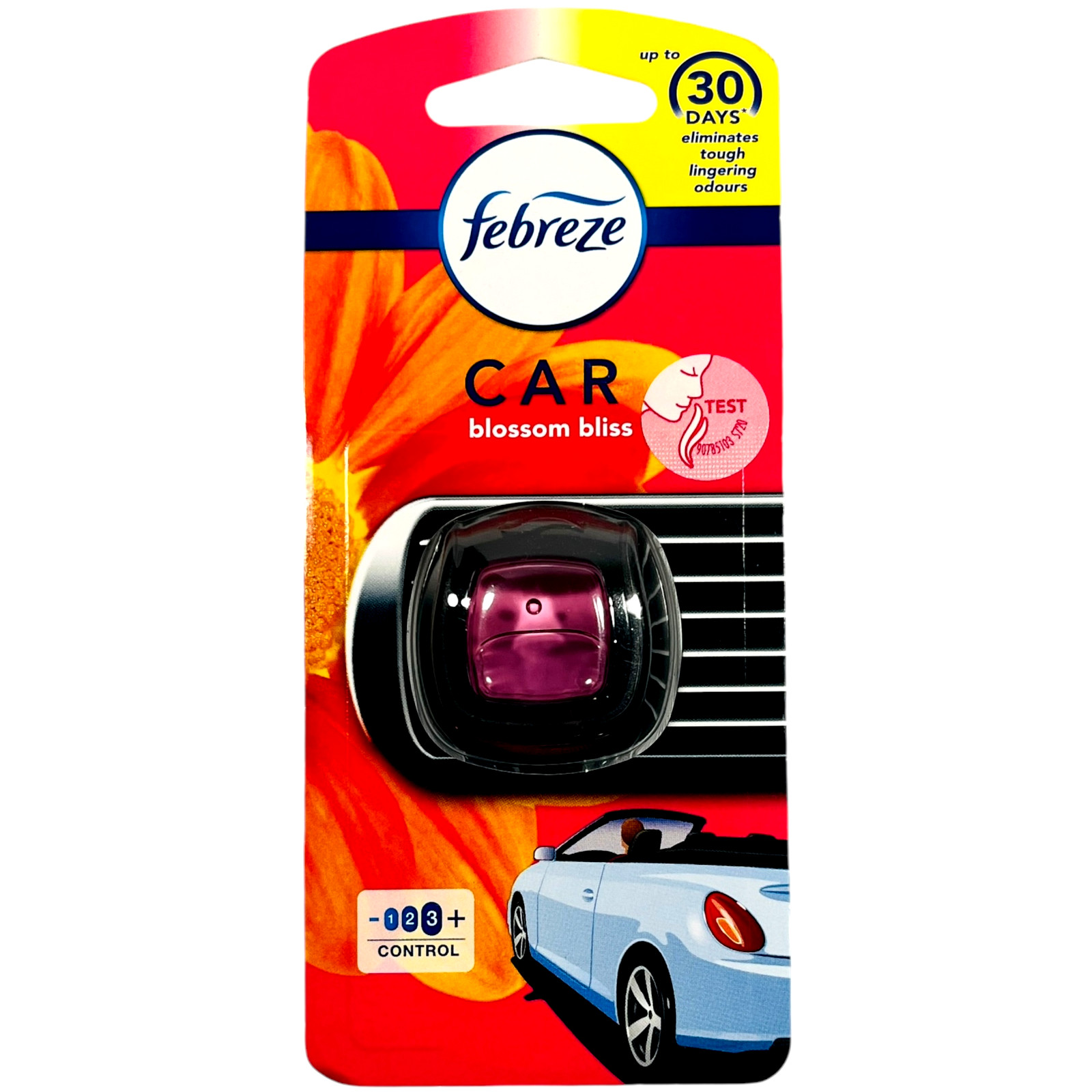 Febreze Car Vent Blossom Bliss Smell Last Up To 30 Days – LOT of 5