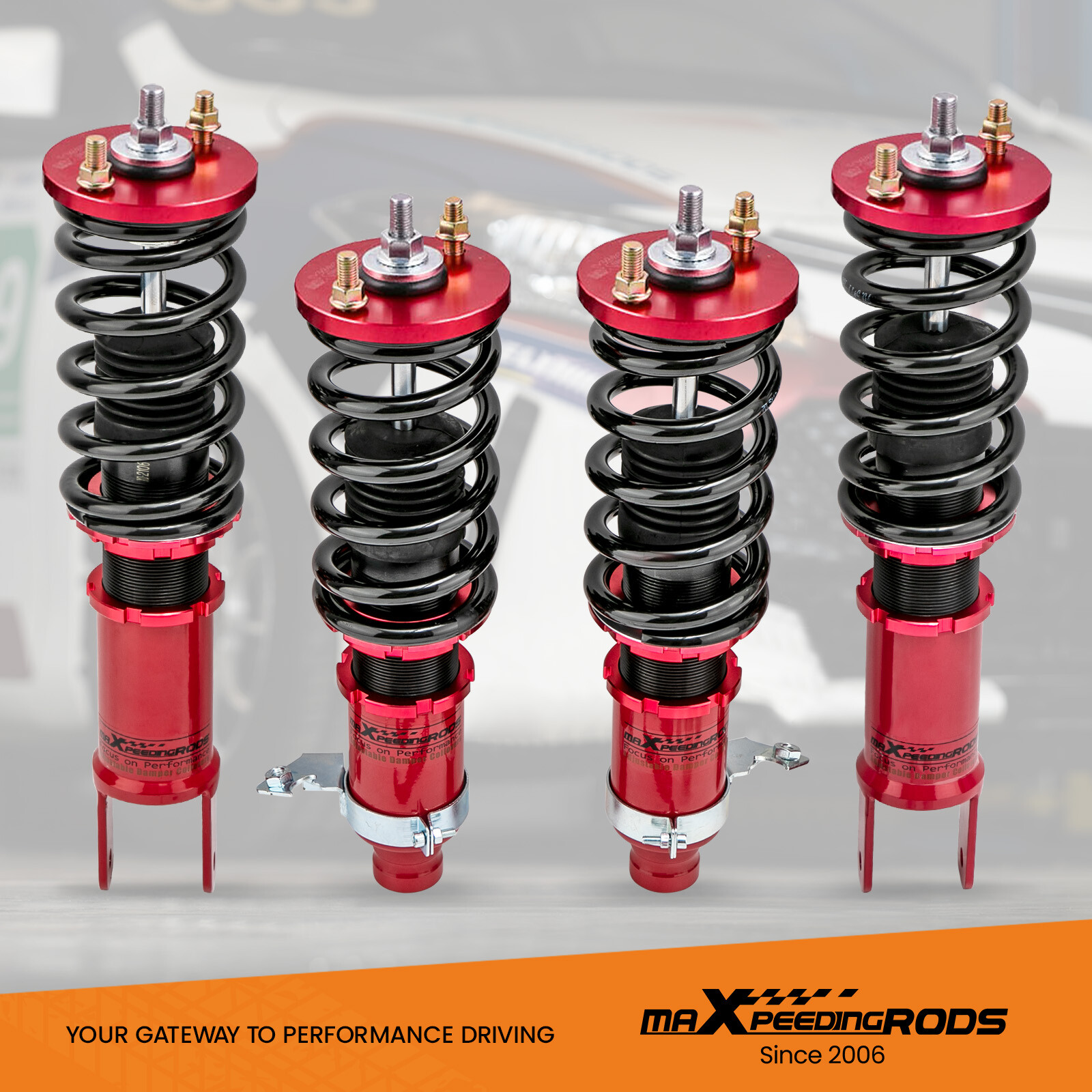 MaXpeedingrods Coilovers Suspension Lowering Kit For Honda Civic 1992-2000
