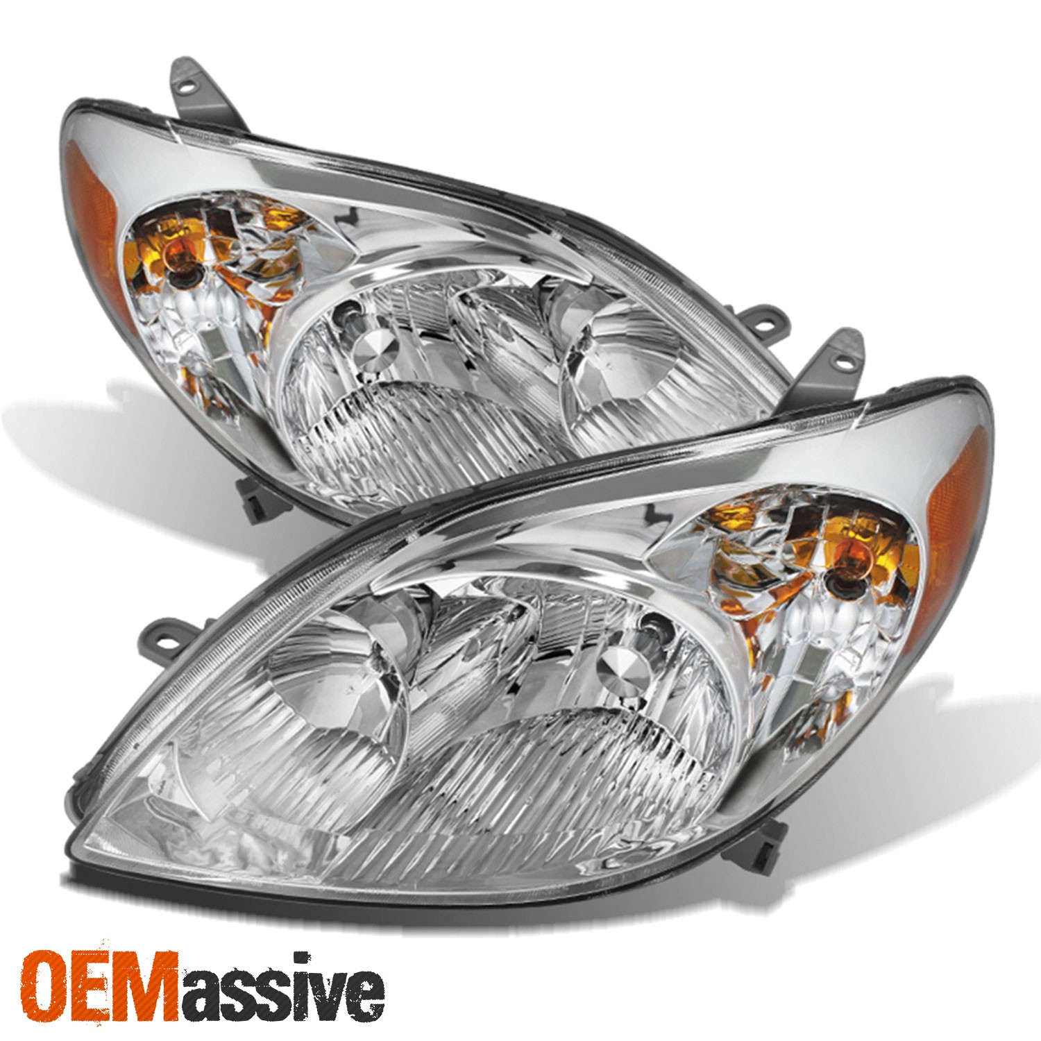 For 2003-2008 Toyota Matrix Base XR XRS Headlights Pair Replacement Left+Right
