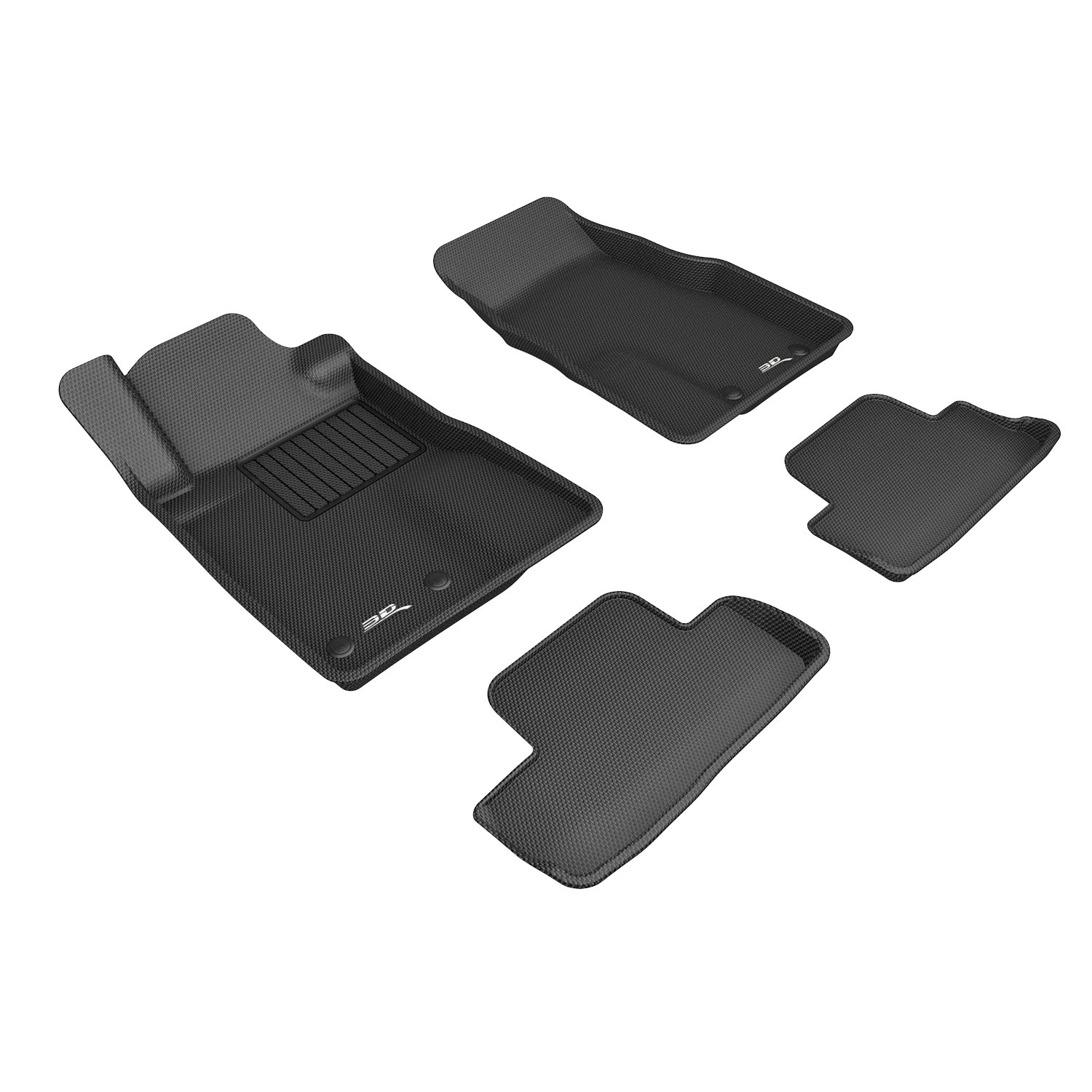 3D MAXpider Custom Fit KAGU Floor Mat For FORD MUSTANG 2012-2014 – Full Set