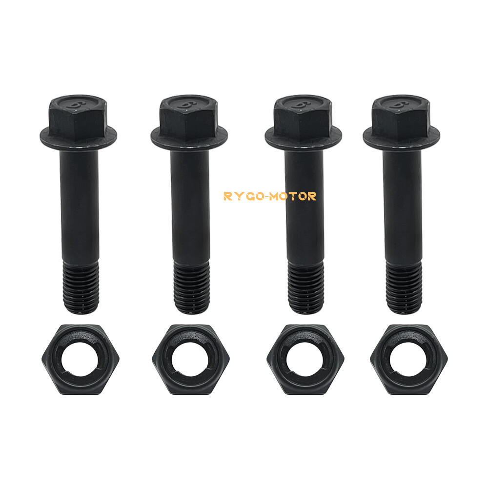 4 Pack Front Shock Bolt & Lock Nut for Yamaha YFZ450 2004-2013 90185-10012-00