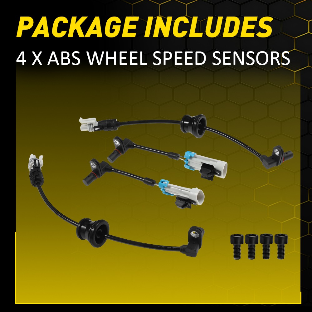 1-10x ABS Wheel Speed Sensor Kit For CHEVROLET EQUINOX 2007 2008 2009 96626080
