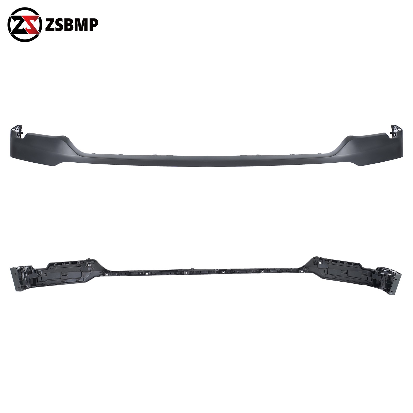 Front Upper Bumper Valance For 2024-2026 Ford F-150 Trim W/Brackets Primed 3 pcs
