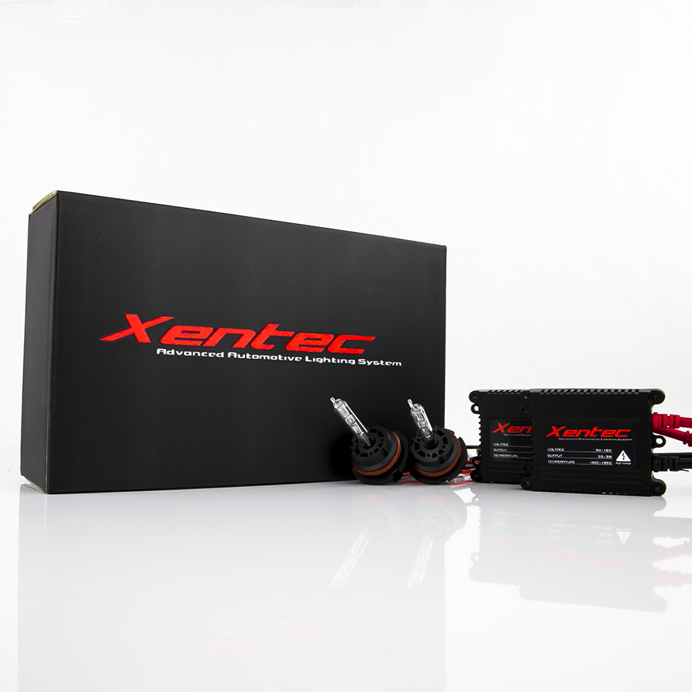 Xentec Super Slim 55W 9007 HB5 6000K Diamond White HID Xenon kit Low Beam
