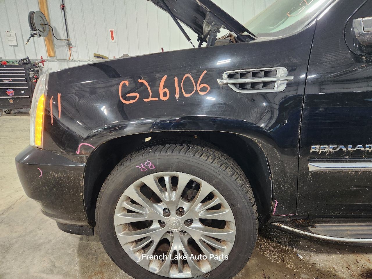 Rear View Mirror With Automatic High Beam Opt TQ5 Fits 09-14 ESCALADE 1378724