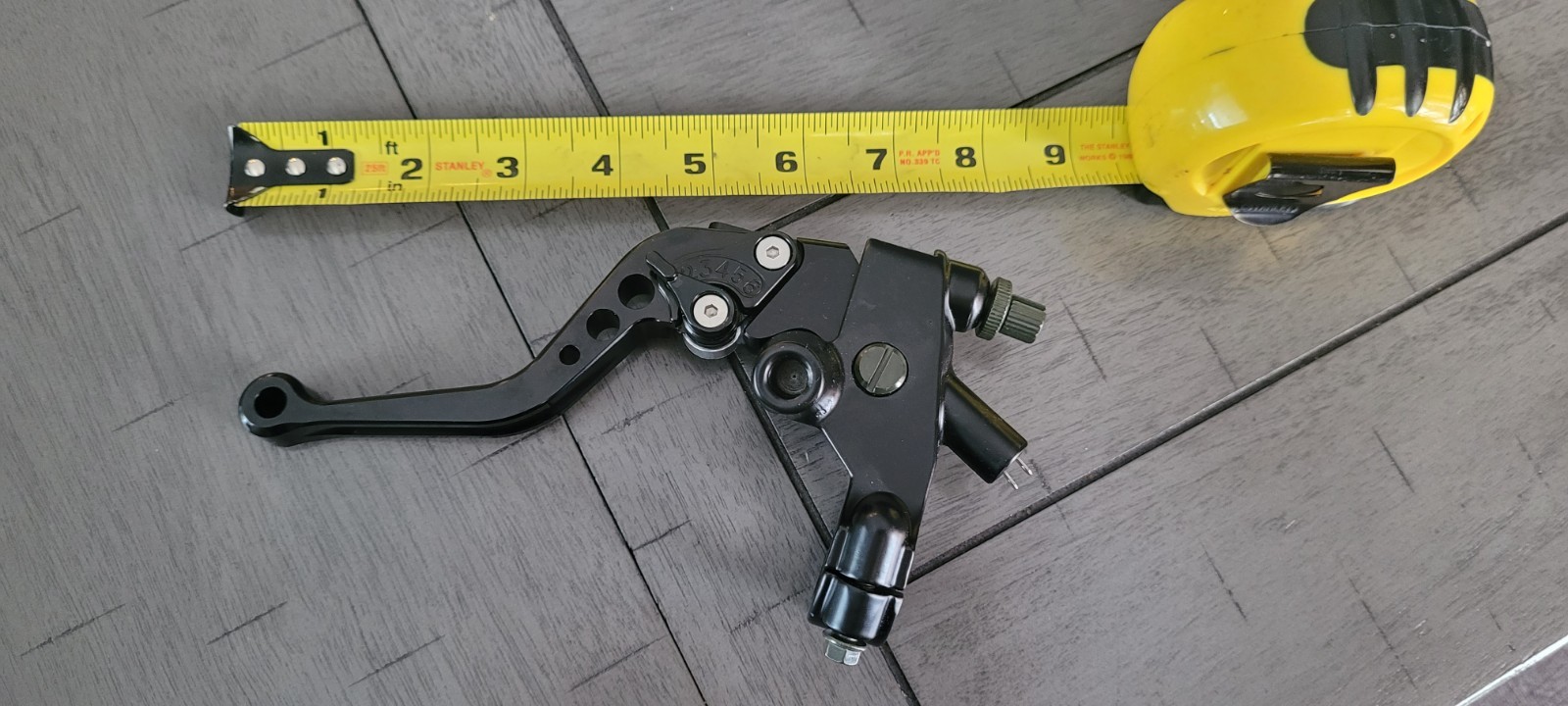 Universal Motorcycle 7/8″ 22 mm Handle Bar Clutch Lever CNC left Side Cafe
