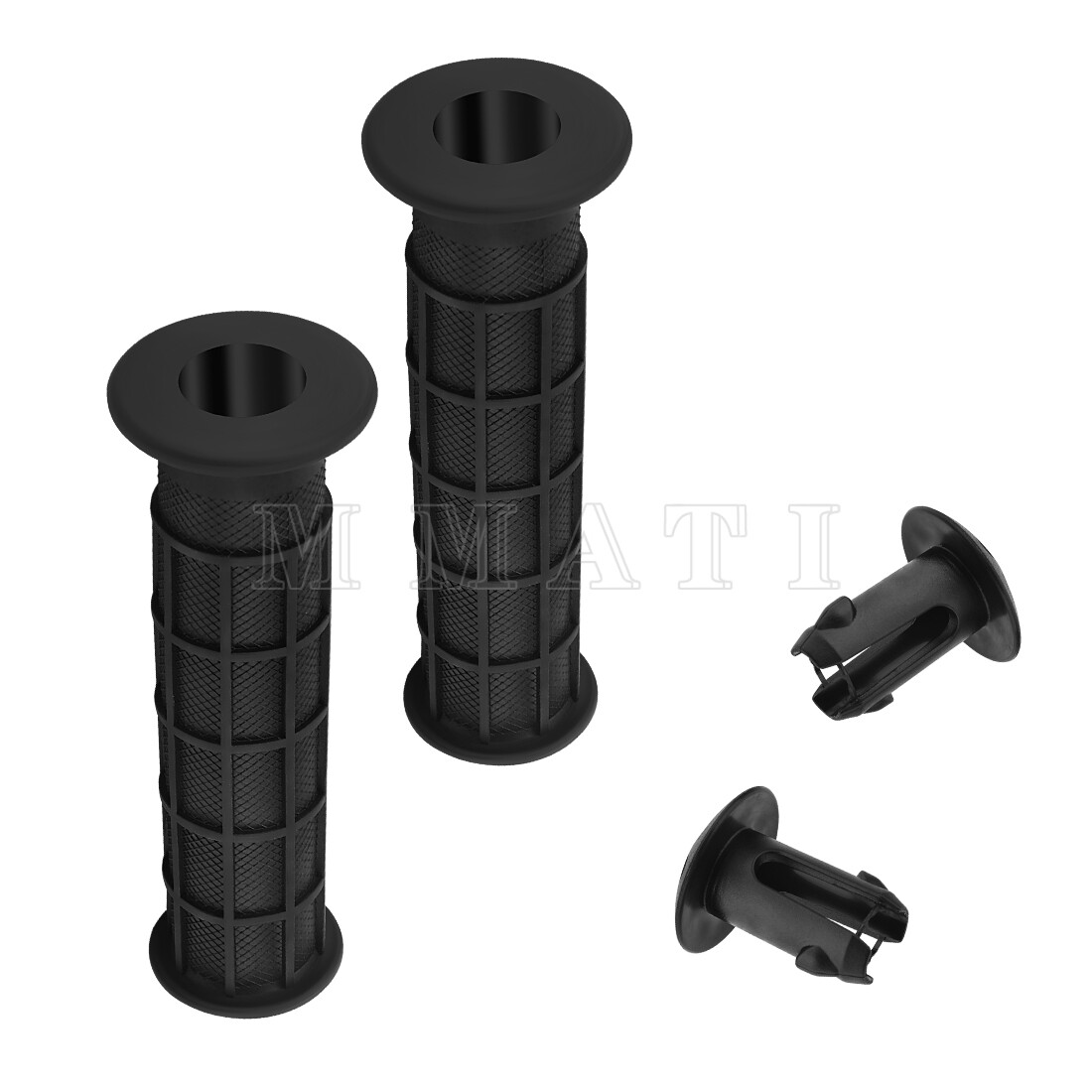 Handlebar Grips w/Grip Ends for Honda Recon Rancher Foreman Rubicon Rincon 08-24