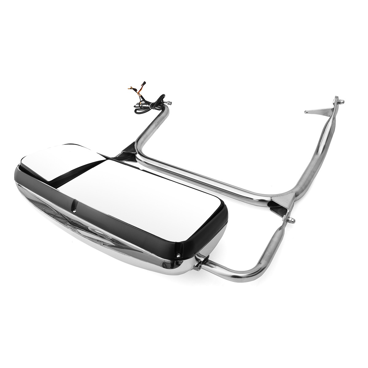 Chrome Power & Heated Door Mirror Assembly For Peterbilt 386 389 Passenger Side